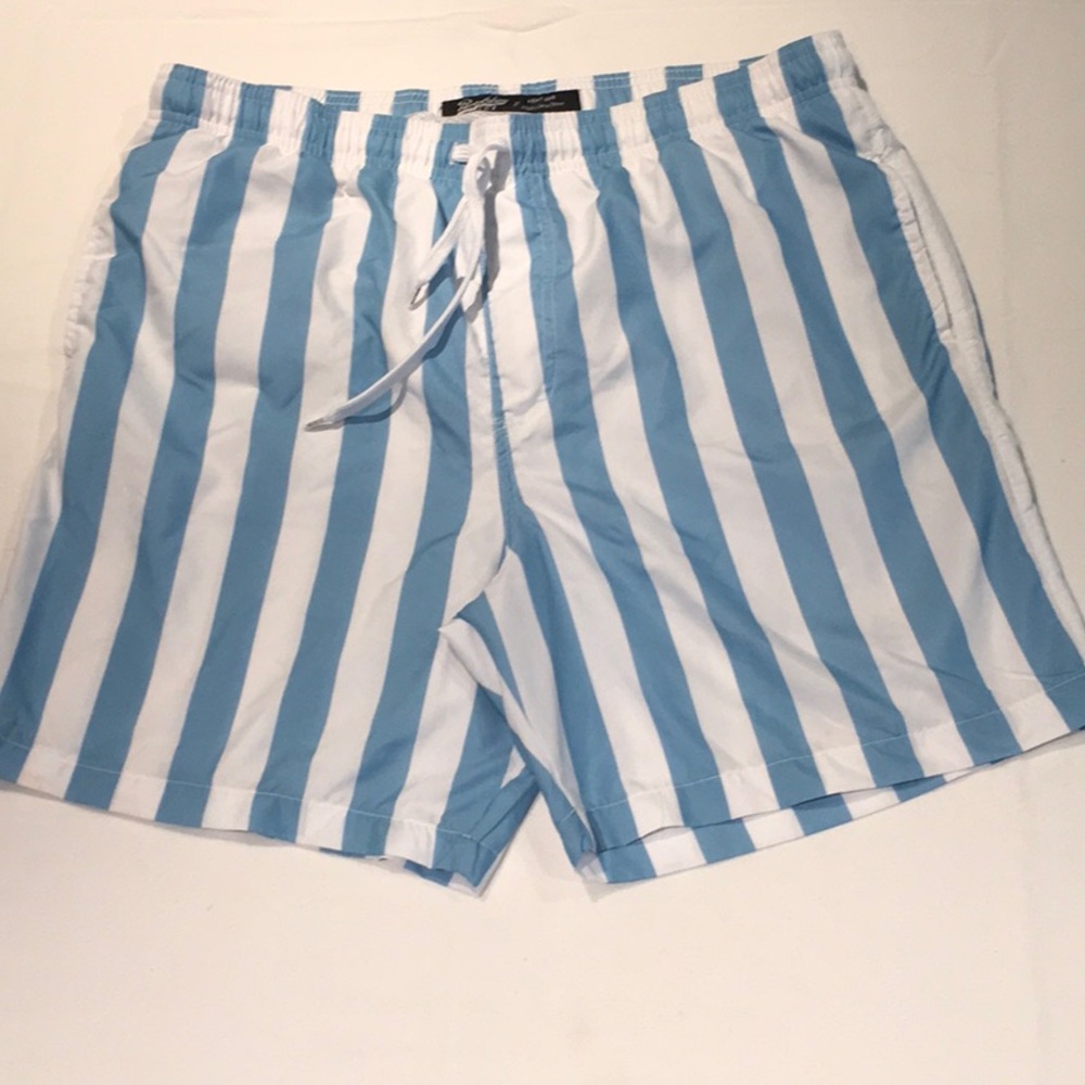 Brooklyn Cloth Swim Trunks Stripes